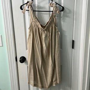 NWT Free People sand color dress, size small